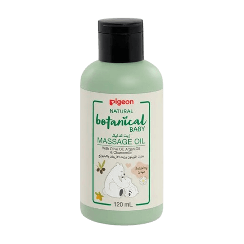 Natural Botanical Baby Massage Oil 120ml