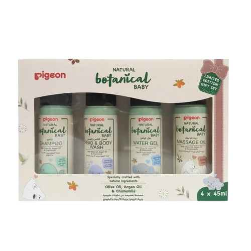 Natural Botanical Baby Travel set